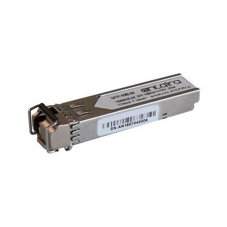 Antaira 1.25G Gigabit SFP Transceiver WDM-B, MM/LC/550M/TX:1550nm RX:1310nm, 0 Degrees C70 Degrees C SFP-WB-M
